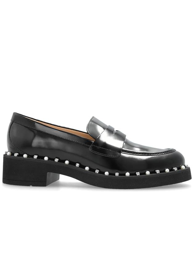 Stuart Weitzman Shoes Reverie Type Loafers, Women's, Black - STUART WEITZMAN - BALAAN 1