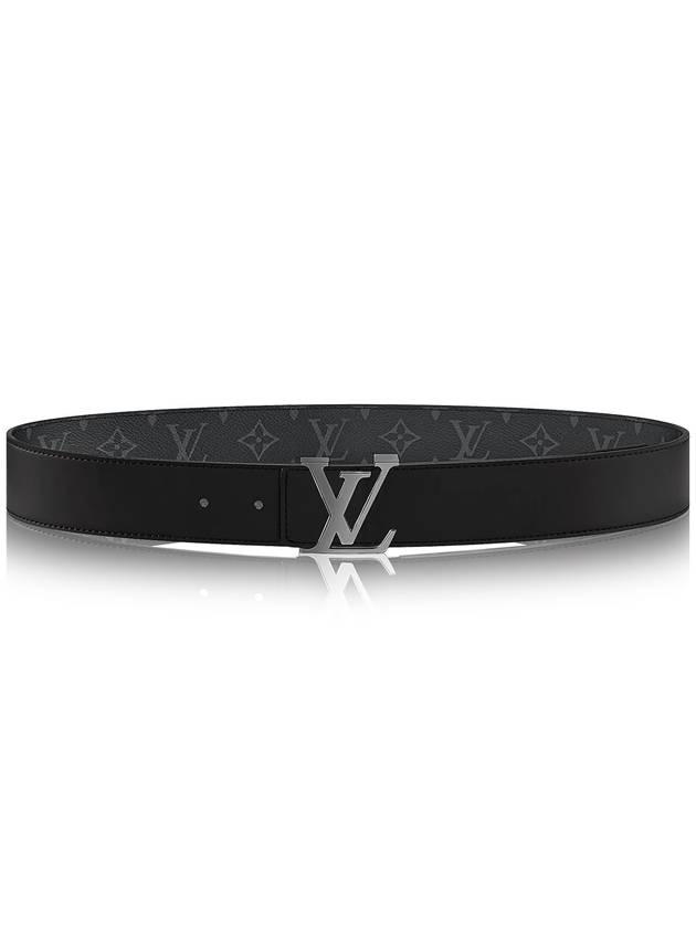 LV Initial 40MM Reversible Monogram Damier Gray Men s Belt M9043 M0087 M0285 - LOUIS VUITTON - BALAAN 4