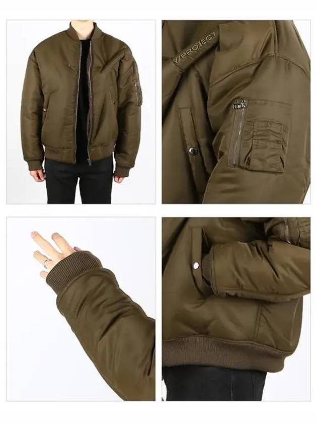 JACK91S23 F389 ARMYGREEN Bomber Jacket - Y/PROJECT - BALAAN 3