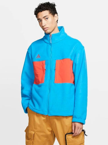 01BQ7198411ACGFleece JacketTeal Blue - NIKE - BALAAN 1