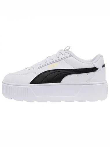 Carmen Level Sneakers 38721202 White Black 372207 - PUMA - BALAAN 1