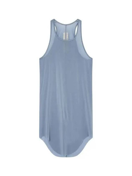 WOMEN Stretch See through Tank Top Blue - RICK OWENS - BALAAN 1