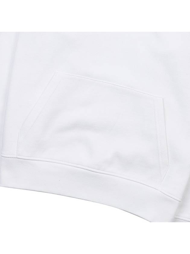 Le Brode Logo Cotton Hoodie White - JACQUEMUS - BALAAN 8