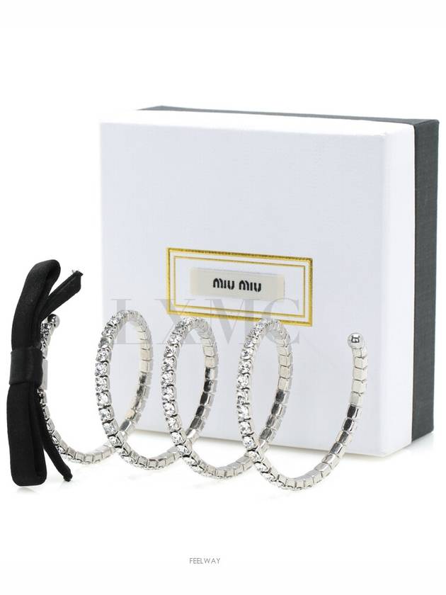 crystal bracelet chain bangle - MIU MIU - BALAAN 10