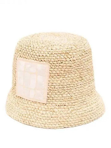 Jacquemus Le Bob Piciou Raffia Bucket Hat - JACQUEMUS - BALAAN 1