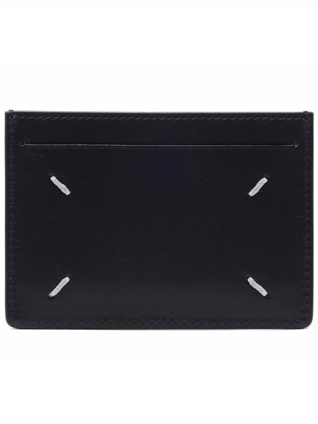 Four Stitch Card Wallet Black - MAISON MARGIELA - BALAAN 5