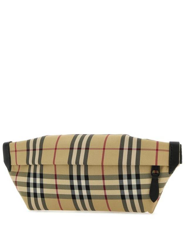 Vintage Check Motif Belt Bag Beige - BURBERRY - BALAAN 3