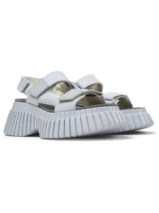 BCN Thick Sole Leather Sandals Grey - CAMPER - BALAAN 2