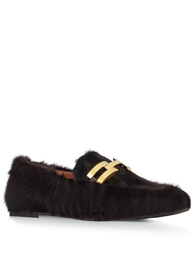 Aquazzura Furry Brandi Mocassin Shoes - AQUAZZURA - BALAAN 4