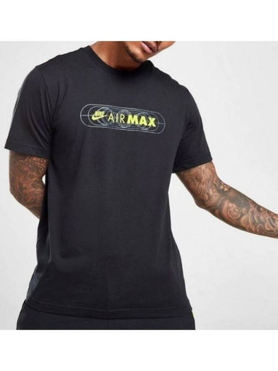 Sportswear Air Max Graphic Short Sleeve T-Shirt Black - NIKE - BALAAN 2