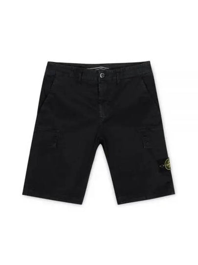 Compass Badge Cargo Shorts Navy - STONE ISLAND - BALAAN 2