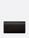 Grained Calfskin CD Icon Signature Long Wallet Black - DIOR - BALAAN 5