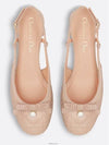 Dior Ballet Slingback Pumps Nude Quilted Cannage Calf Autumn - DIOR - BALAAN 3