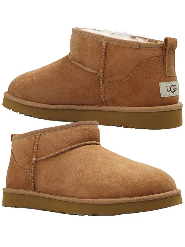 Men's Classic Ultra Mini Ankle Boots Chestnut - UGG - BALAAN 2