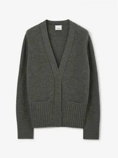 V-neck knit cardigan - BURBERRY - BALAAN 2