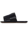 Men's Patch Mule Slippers Black - BOTTEGA VENETA - BALAAN 3