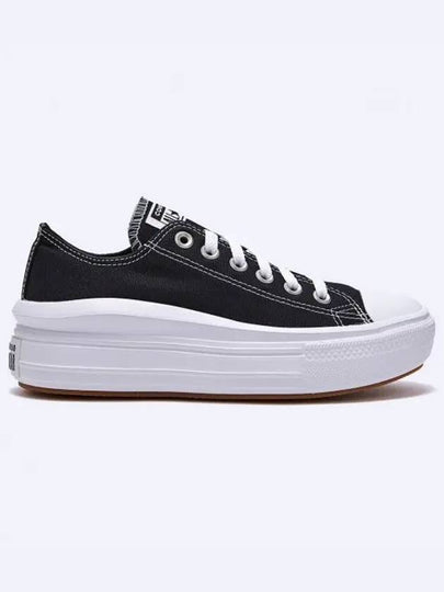 Chuck Taylor All Star Move Low Top Sneakers Black - CONVERSE - BALAAN 2