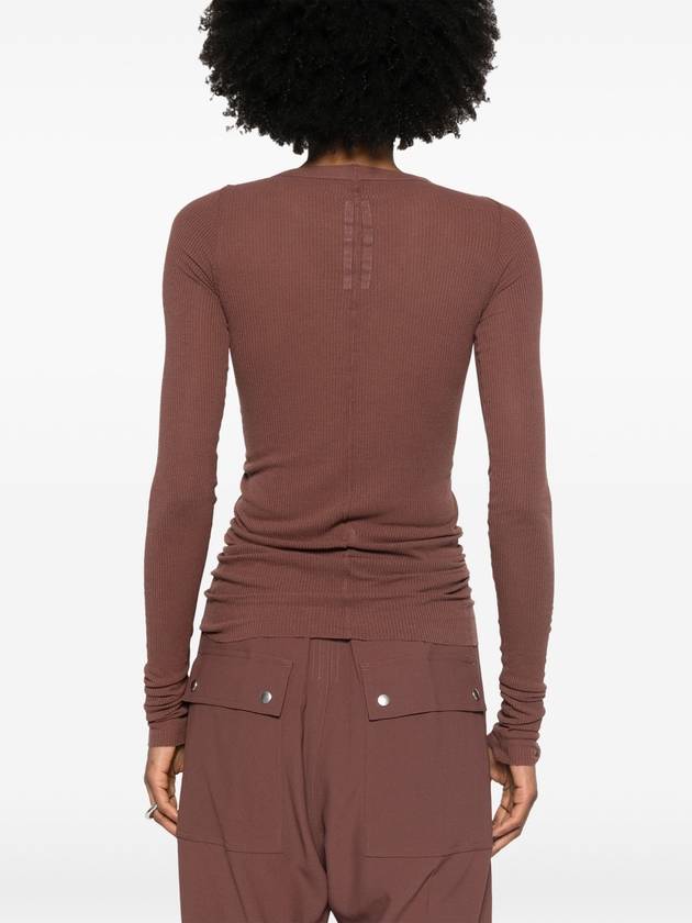 ribbed long-sleeve top - RICK OWENS - BALAAN 4