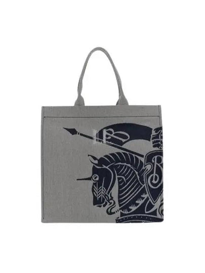 EKD Canvas Medium Tote Bag Grey - BURBERRY - BALAAN 2