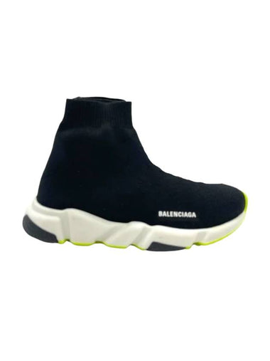 Kids Logo Speedrunner Sneakers Black - BALENCIAGA - BALAAN 1