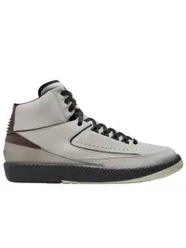 Air 2 Retro SP A Ma Maniere High Top Sneakers Sail Burgundy - JORDAN - BALAAN 1