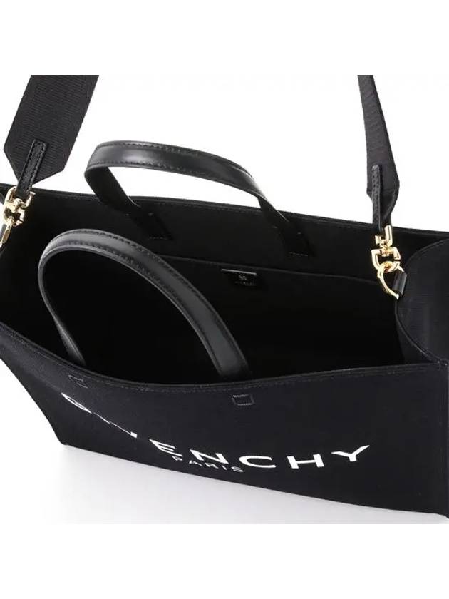 Canvas G Medium Tote Bag Black - GIVENCHY - BALAAN 7