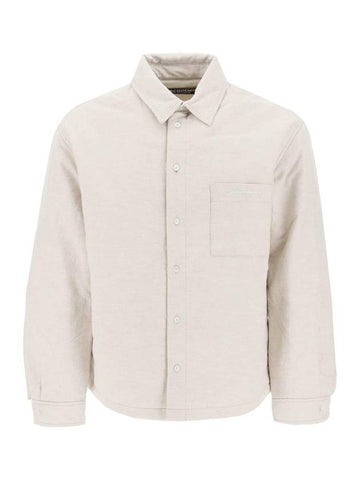 La Chemise Boulanger Overshirt Cotton Jacket Beige - JACQUEMUS - BALAAN 1