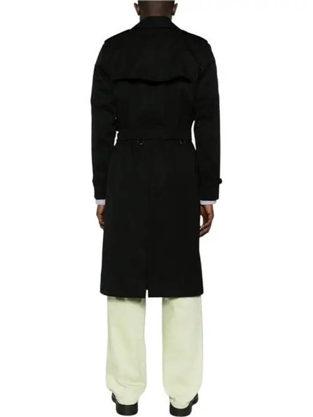 Trench Coat 8079384BLACK Black - BURBERRY - BALAAN 5