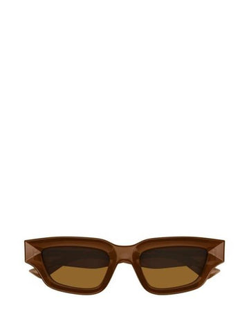 Sunglasses BV1250S 004 BROWN - BOTTEGA VENETA - BALAAN 1