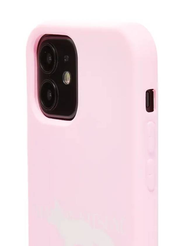 MK Stamp iPhone 12 Case Light Pink - MAISON KITSUNE - BALAAN 6