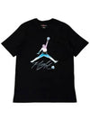 23 Men's Jordan Brand Graphic Short Sleeve T-Shirt DV8414 010 M J SS Crew - NIKE - BALAAN 1