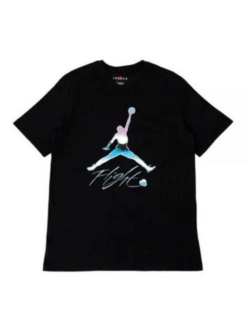 Men's Jordan Brand Graphic Sport Short Sleeve T-Shirt Black - NIKE - BALAAN 1