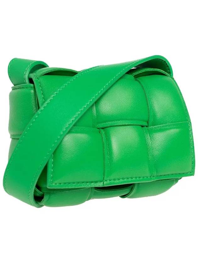 Candy Cassette Padded Mini Cross Bag Green - BOTTEGA VENETA - BALAAN 5