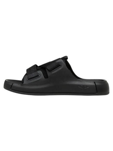 Shadow Strap Slippers Black - STONE ISLAND - BALAAN 1