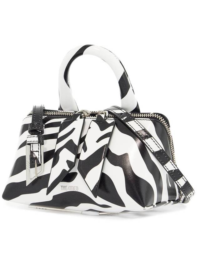 mini bag friday black and white animal print in calfskin - THE ATTICO - BALAAN 3