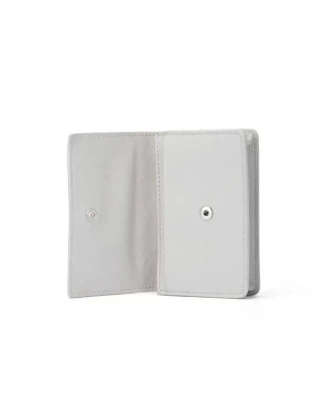 Intrecciato Leather Card Wallet White - BOTTEGA VENETA - BALAAN 6