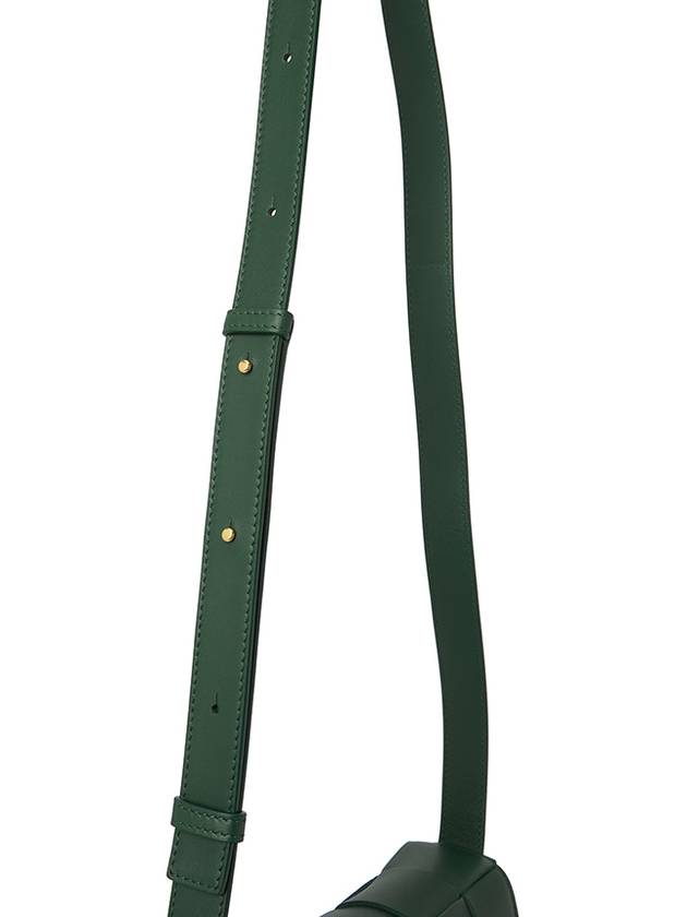 Intrecciato Cassette Cross Bag Green - BOTTEGA VENETA - BALAAN 9