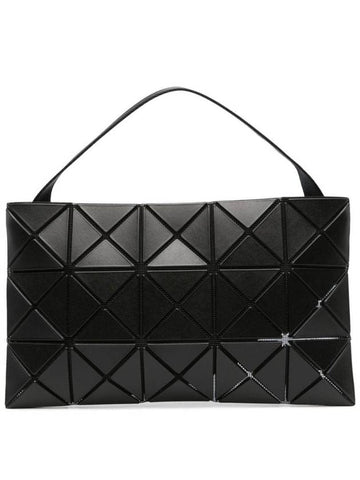 Lucent Matte Geometric Panel Cross Bag Black - ISSEY MIYAKE - BALAAN 1