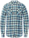 Bleached Check Western Shirt - DSQUARED2 - BALAAN 5