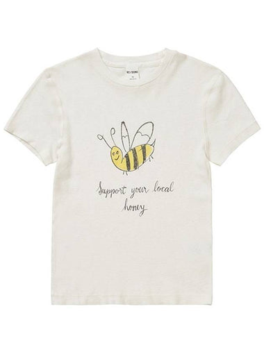 90s baby local honey short sleeve t shirt vintage white - RE/DONE - BALAAN 1