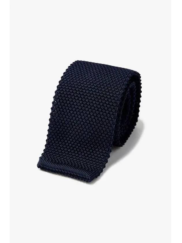 10 epoint Men s Textured Knit Silk Tie Navy - BRUNELLO CUCINELLI - BALAAN 1