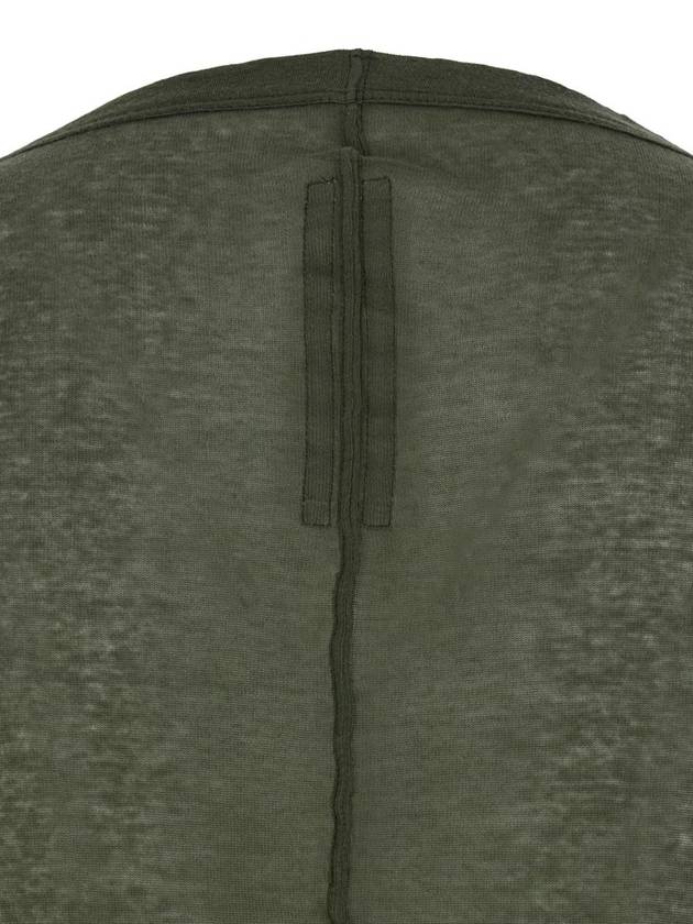 Green Long Sleeve Top In Semi Sheer Man - RICK OWENS - BALAAN 3