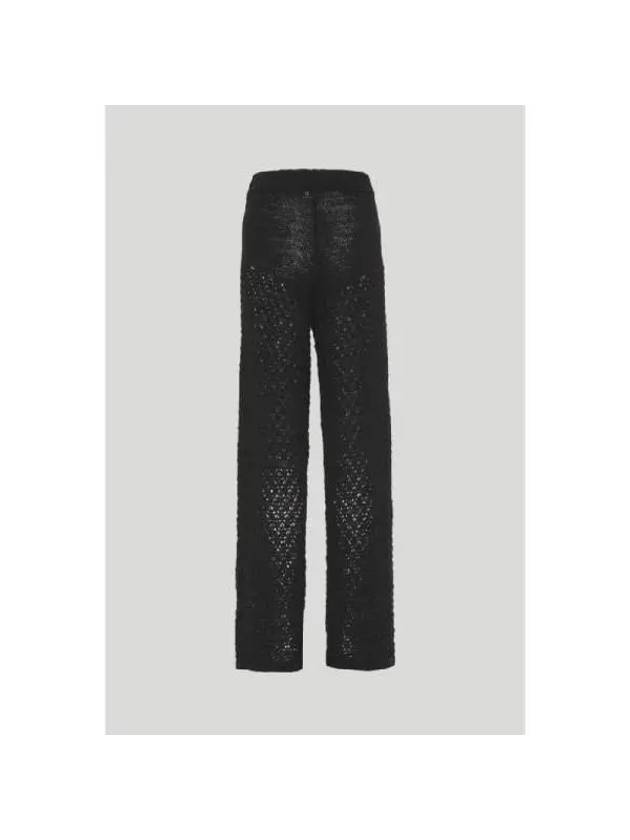 Tapered structured knit pants RT2305 19 4004 TCX - ROTATE - BALAAN 2