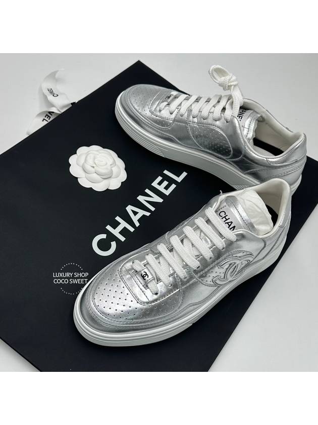 Air Force Sneakers Silver G45079 B15512 NU78637 - CHANEL - BALAAN 1