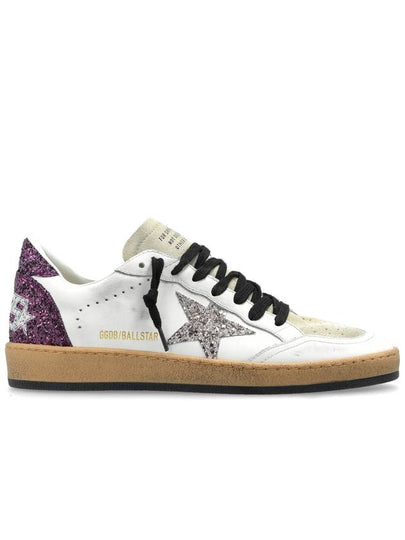 Deluxe Brand Ball Star Lace-Up Low Top Sneakers White - GOLDEN GOOSE - BALAAN 2