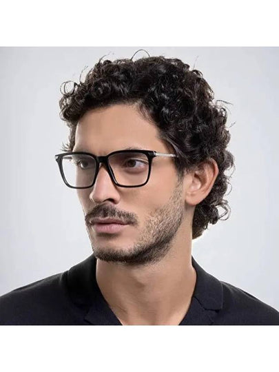 Eyewear Square Acetate Eyeglasses Black - BURBERRY - BALAAN 2