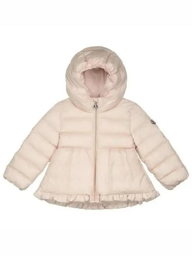 Moncler Baby ODILE Pink Hooded Padded Jacket - MONCLER - BALAAN 1