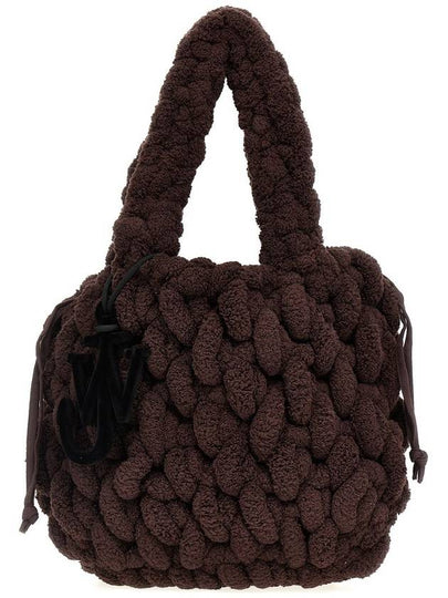 Blanket Shopper Tote Bag Dark Brown - JW ANDERSON - BALAAN 2