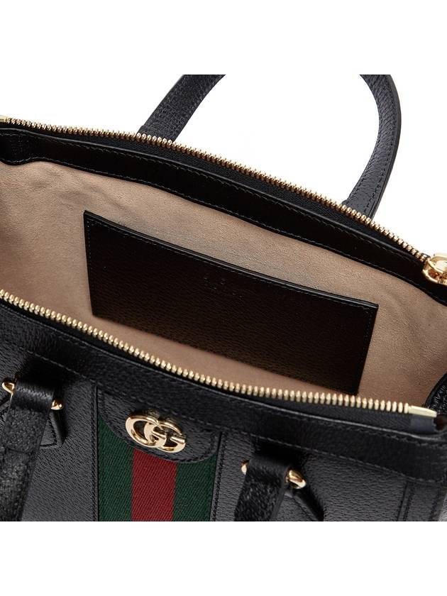 GG Ophidia Web Tote Bag Black - GUCCI - BALAAN 9