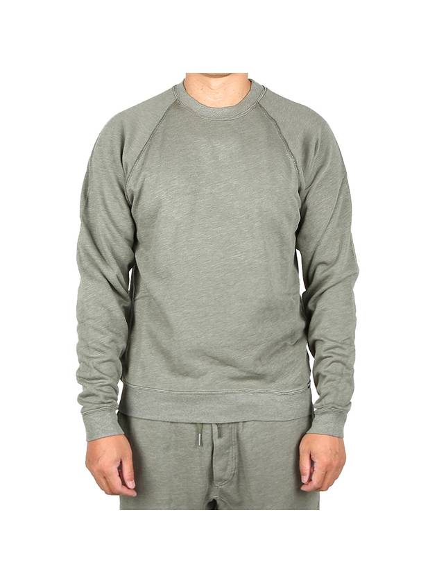 Cotton Blend Sweatshirt Grey - TOM FORD - BALAAN 1